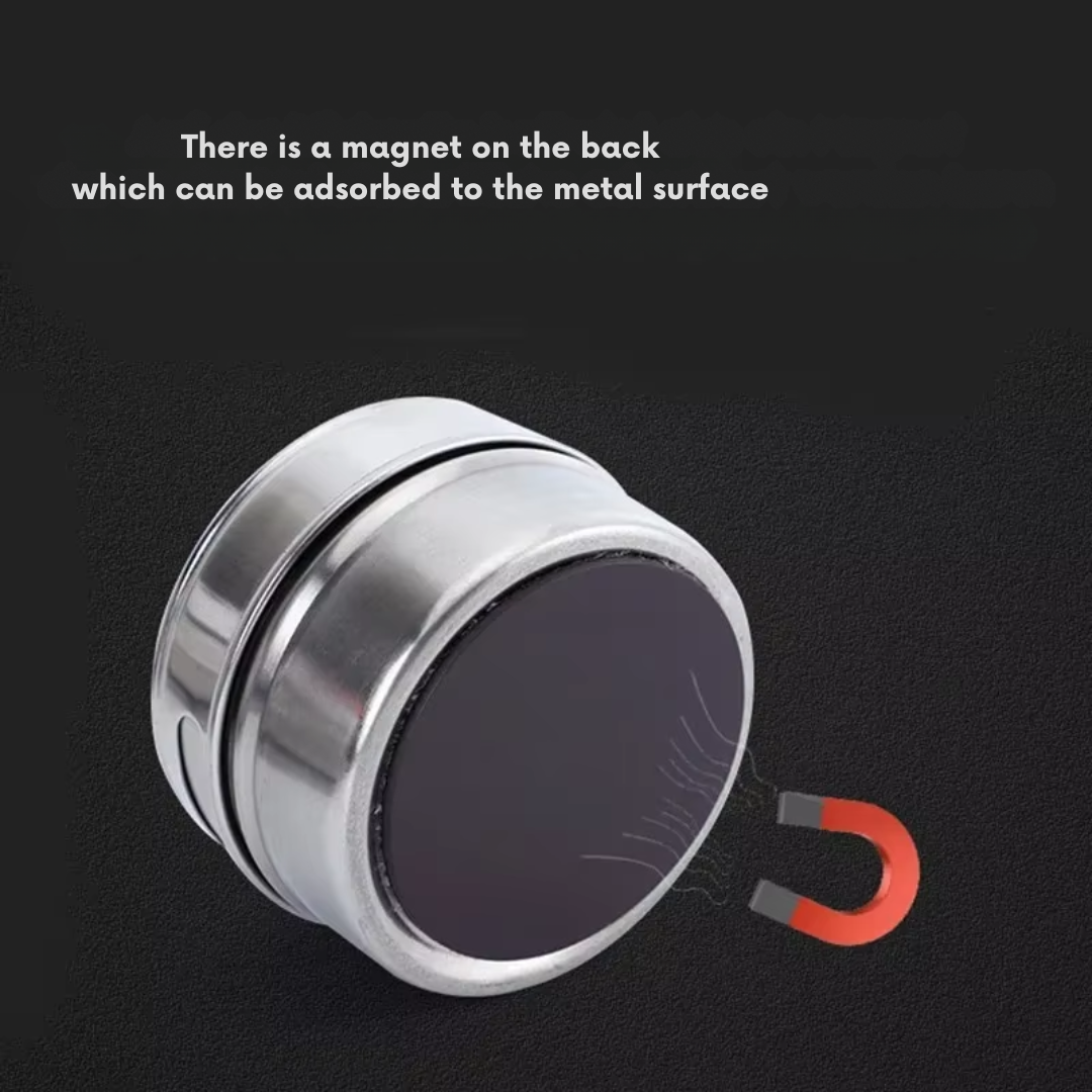 סט של מארגנים מגנטיים לתבלינים פרקטיים ואלגנטיים