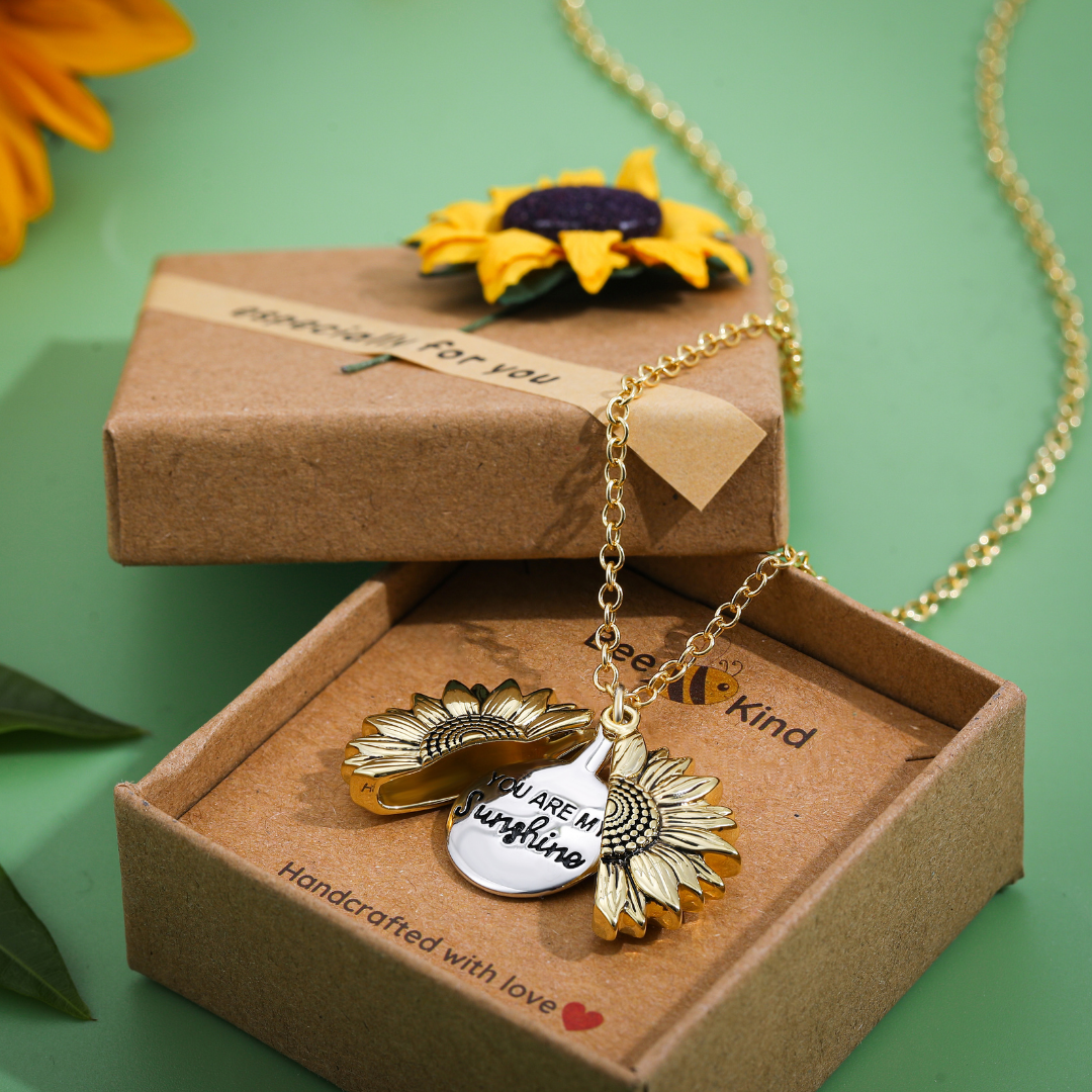 Collana Girasole "You Are My Sunshine" – Emozione Pura