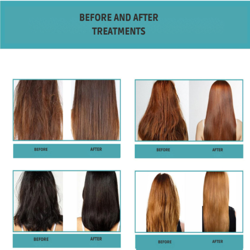 シルキーな髪のためのインスタントスムージングクリーム