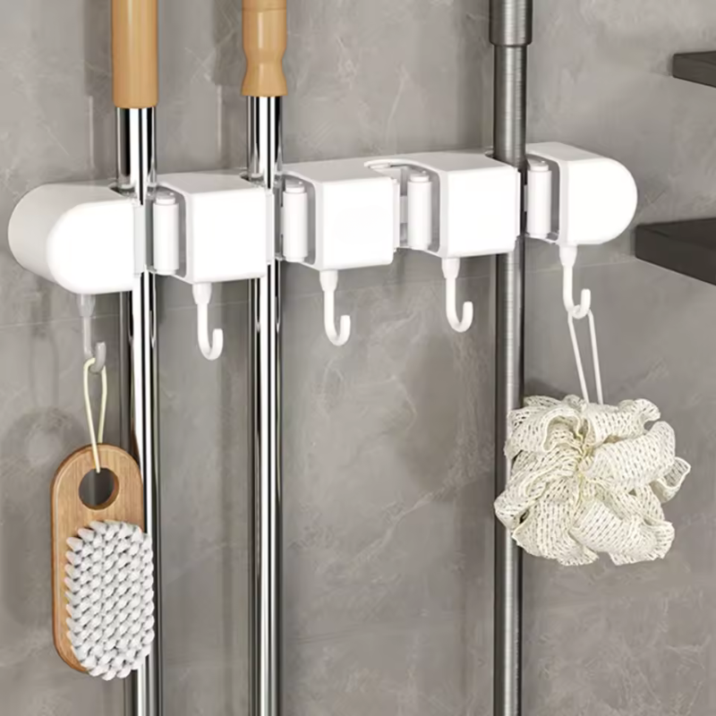 Versatile wall support for household tools 