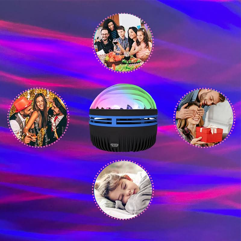 MinoWave : אפקט של אורות הצפון אצלכם 