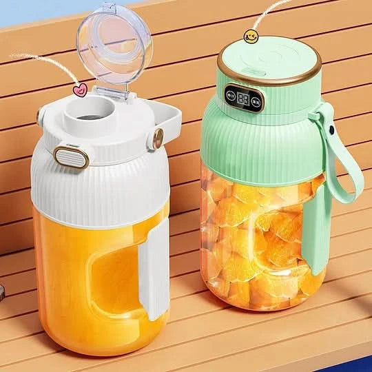 Bærbar blender for fersk juice når som helst 