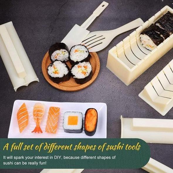 Sushiproduksjonssett: Lag sushi enkelt hjemme 