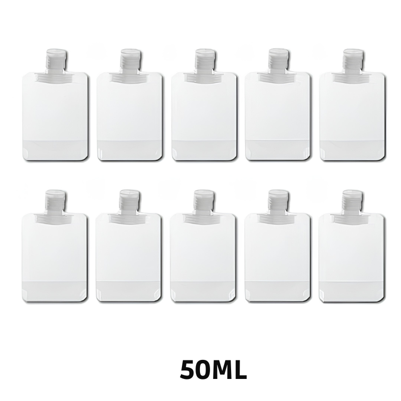 Set of 40 travel bottles – clean and organized transport — 50ML, photo 17