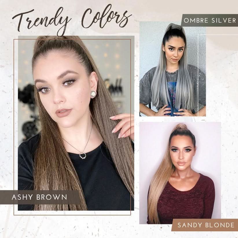 Extension coda di cavallo glamour per un look chic 