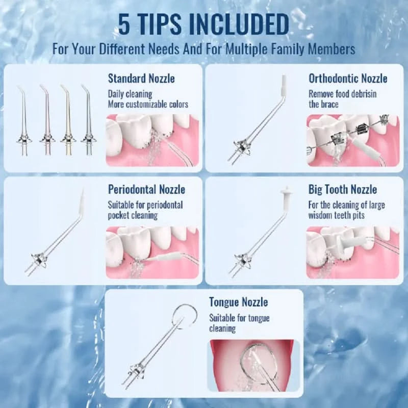 Dobíjecí Hydropulse pro dentální péči 