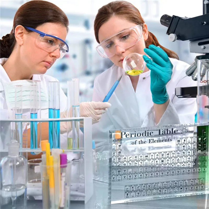 Fascinující periodická tabulka pro učení se zábavou 