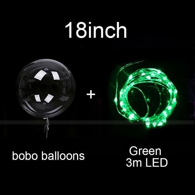 Reusable LED balloons to light up your parties (X10) 