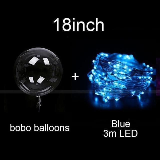 Reusable LED balloons to light up your parties (X10) 